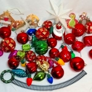 Christmas Holiday Ornament Lot